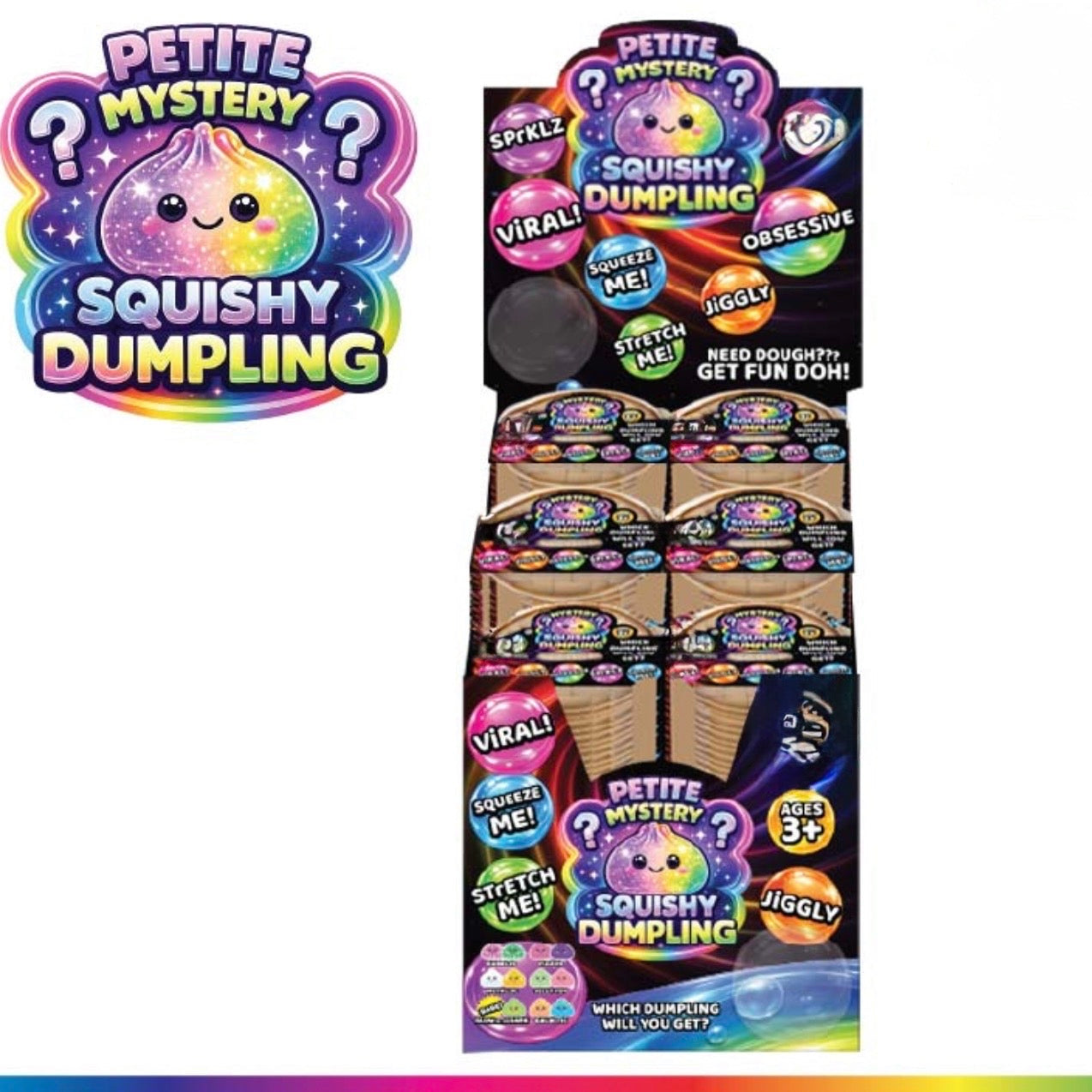 (PRE ORDER) Viral Petite Mystery Dumpling Squishy