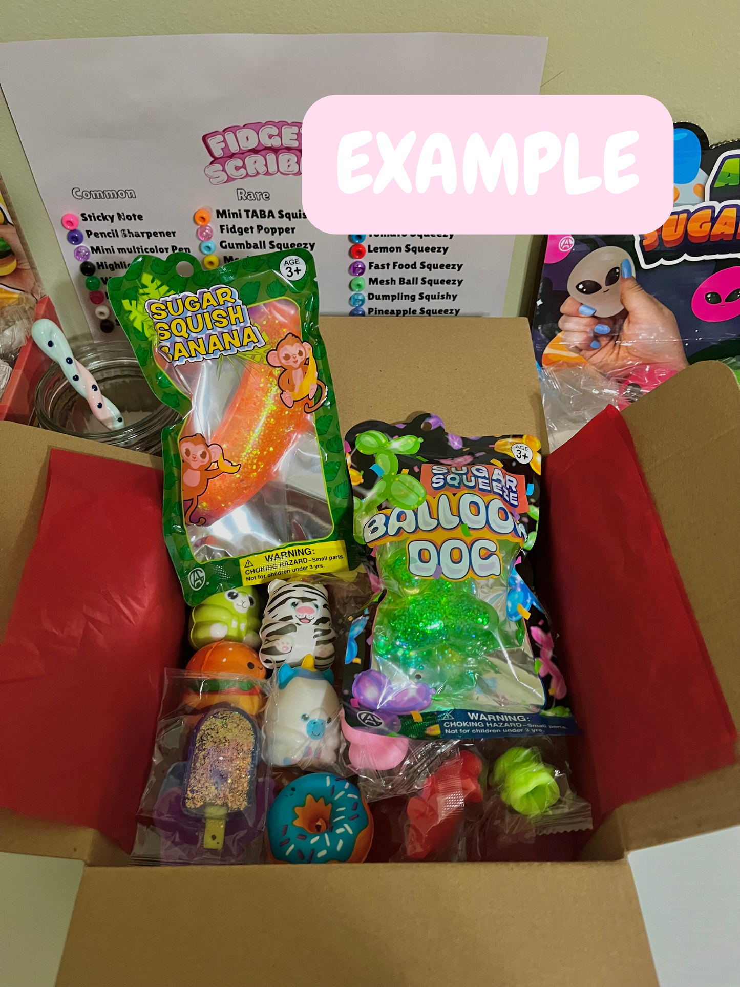 Ultimate Mystery Fidget Holiday Bundle + 5 Stationary items included