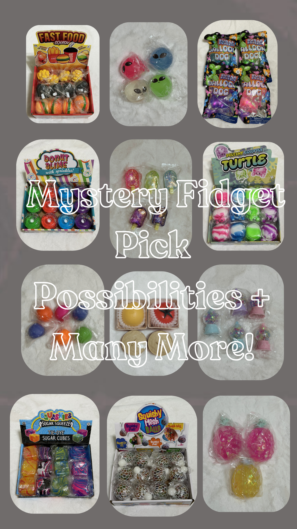 (ONLY) Mystery Full Size Fidget Bundle
